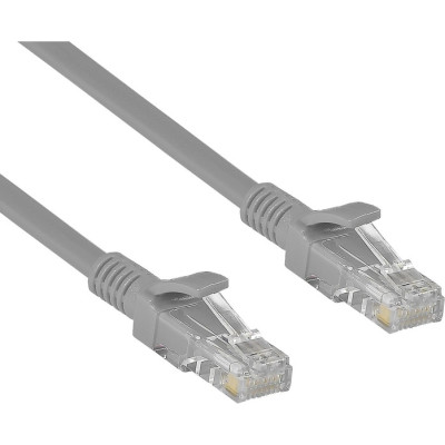 Патч-корд EXEGATE UTP-RJ45-RJ45-C6-CU-5M-GY