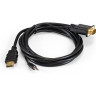 Переходник HDMI-VGA EXEGATE EX-HDMIM-VGAM-3,5JackS-1,8 EX294719RUS