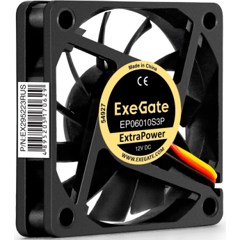 Вентилятор 12В DC EXEGATE EXTRAPOWER EP06010S3P